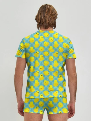 Мужские трусы с футболкой / Уточка
