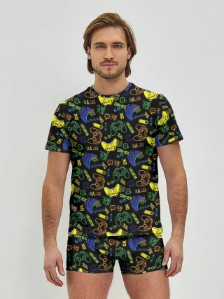 Мужские трусы с футболкой / Игроман