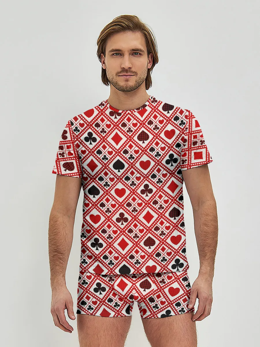 Мужские трусы с футболкой / Картёжник