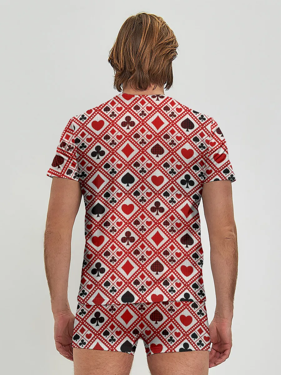 Мужские трусы с футболкой / Картёжник