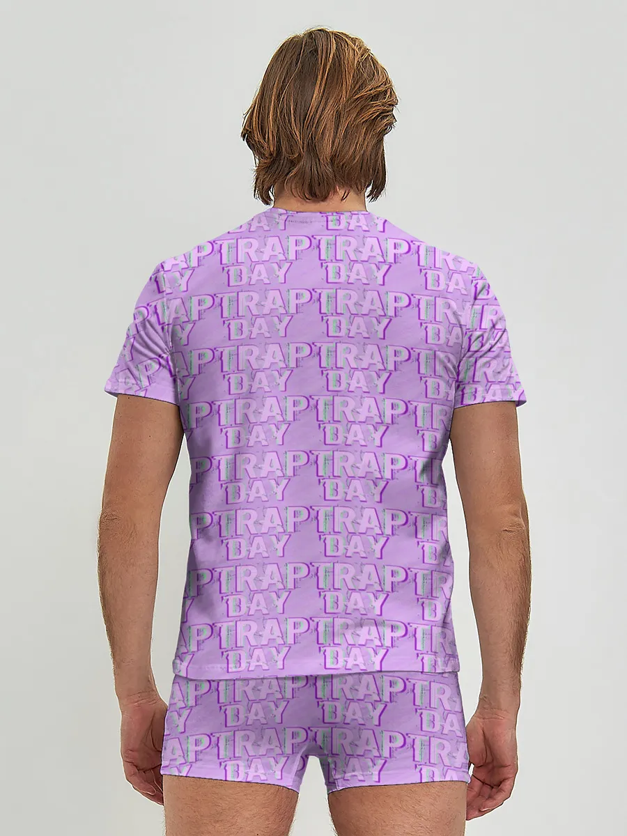 Мужские трусы с футболкой / Трехмерный Trap Day