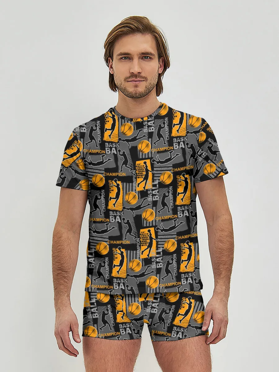 Мужские трусы с футболкой / Basketball