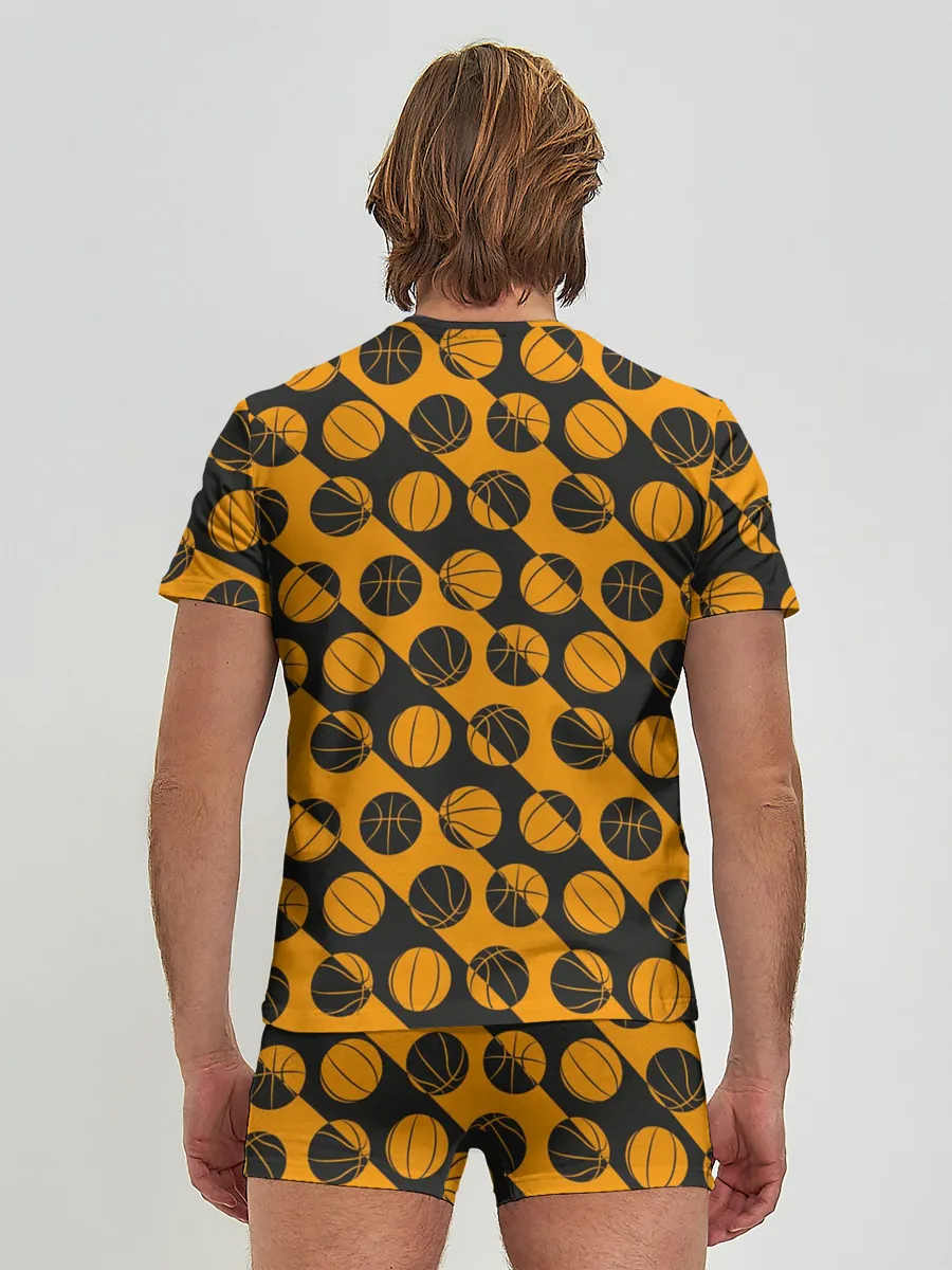 Мужские трусы с футболкой / Баскетбол
