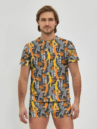 Мужские трусы с футболкой / Basketball