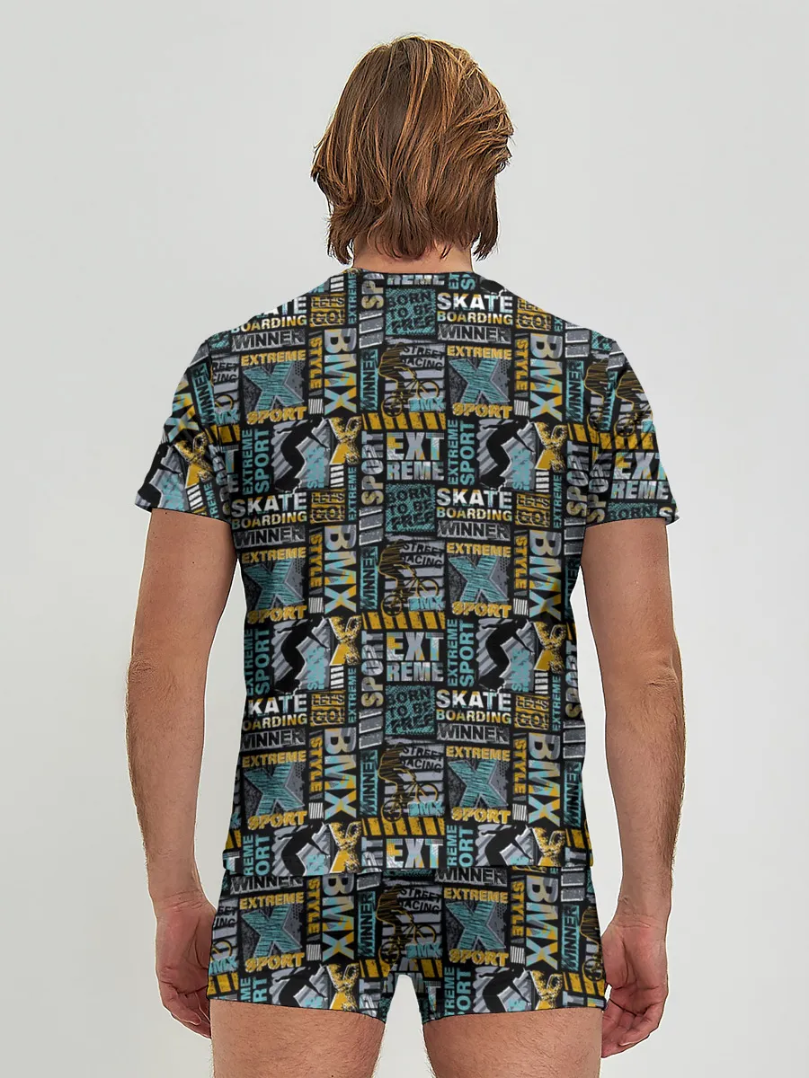 Мужские трусы с футболкой / BMX