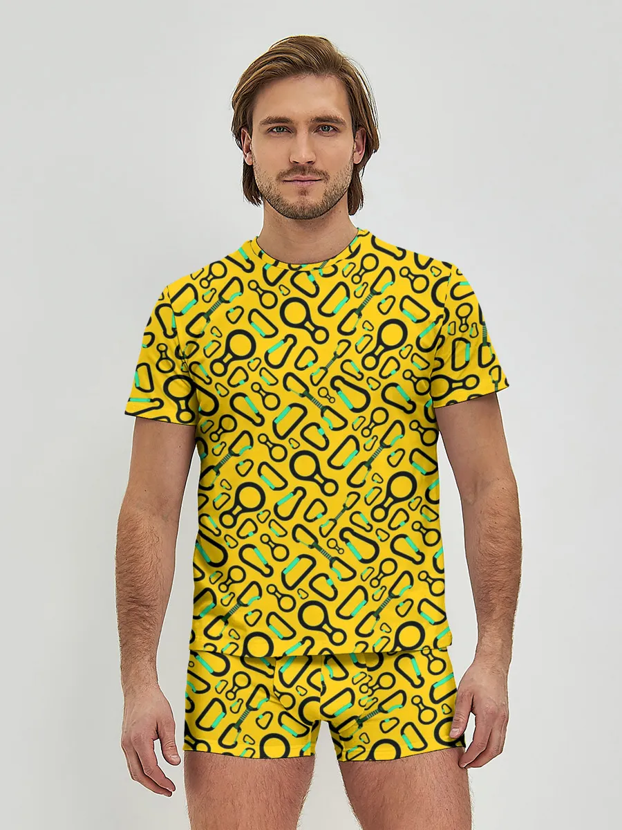 Мужские трусы с футболкой / Альпинист