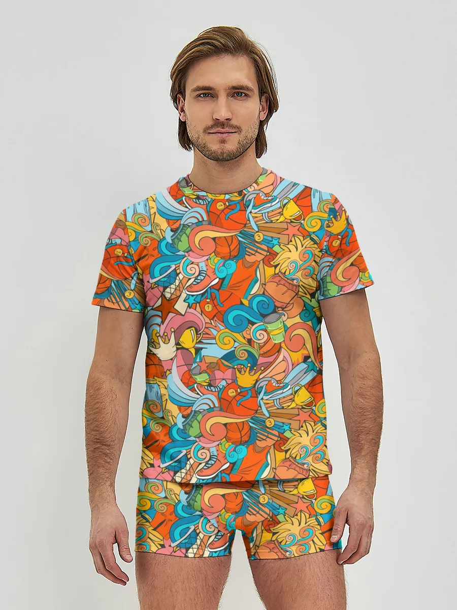 Мужские трусы с футболкой / Basketball