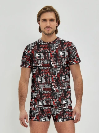 Мужские трусы с футболкой / EXTREME SPORT BMX