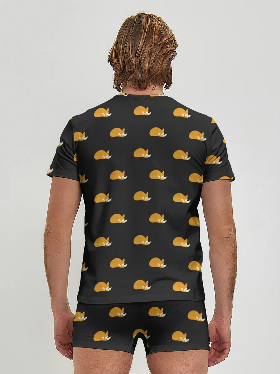 Мужские трусы с футболкой / Лисы