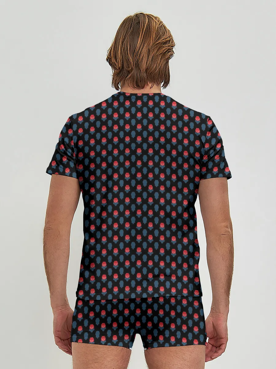 Мужские трусы с футболкой / Скандинавские орнаменты