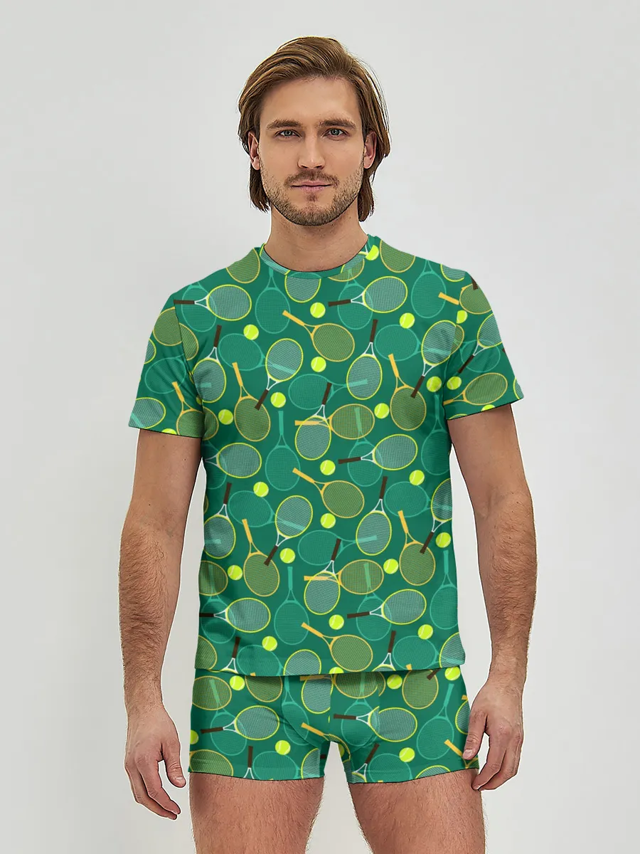 Мужские трусы с футболкой / Большой Теннис