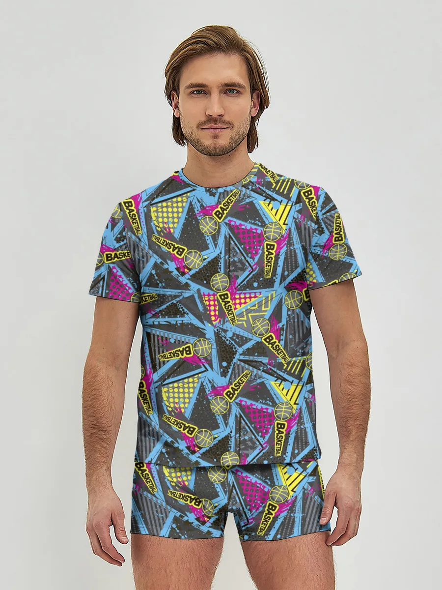 Мужские трусы с футболкой / BASKETBALL