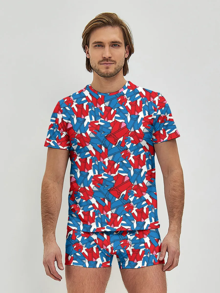 Мужские трусы с футболкой / Кимоно