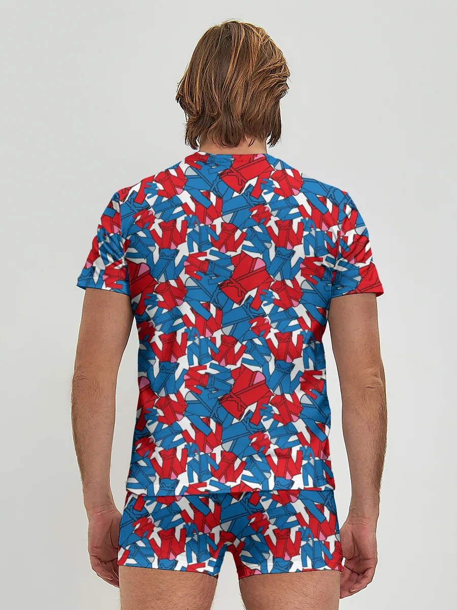 Мужские трусы с футболкой / Кимоно