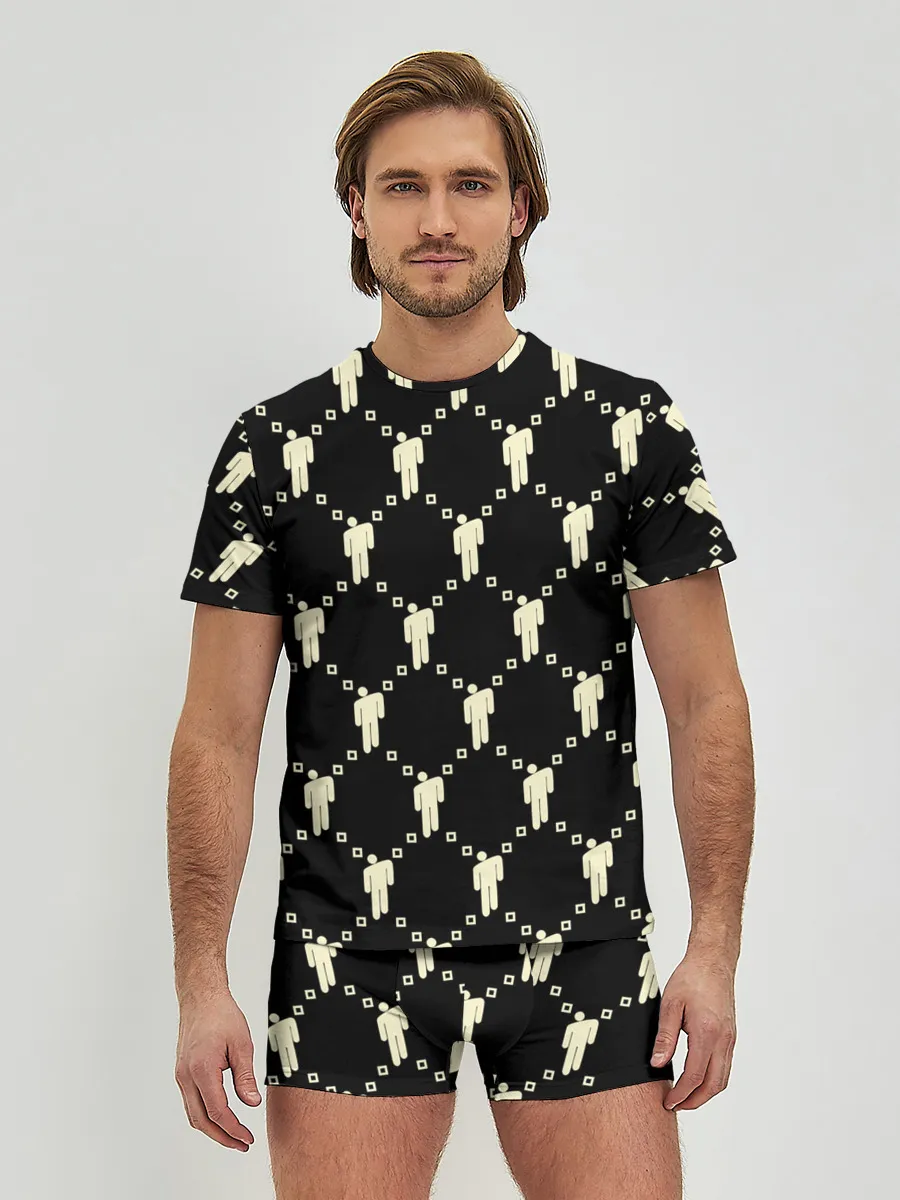 Мужские трусы с футболкой / Billie Eilish