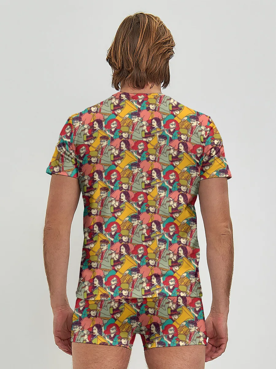 Мужские трусы с футболкой / Оркестр