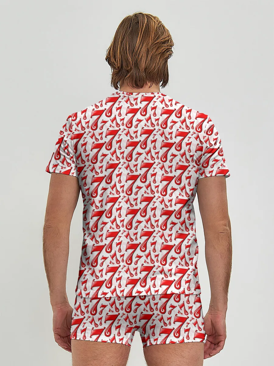 Мужские трусы с футболкой / Счастливчик