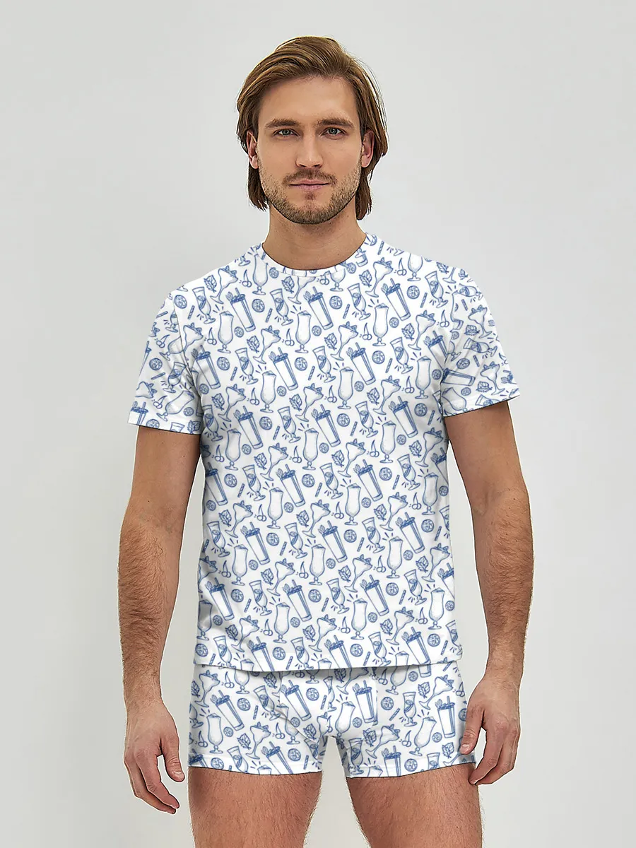 Мужские трусы с футболкой / Коктейли