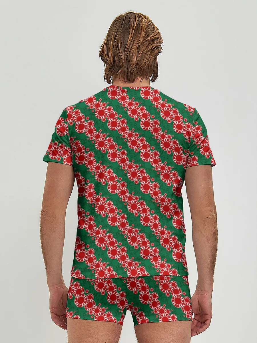 Мужские трусы с футболкой / Покер