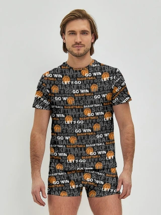 Мужские трусы с футболкой / BASKETBALL