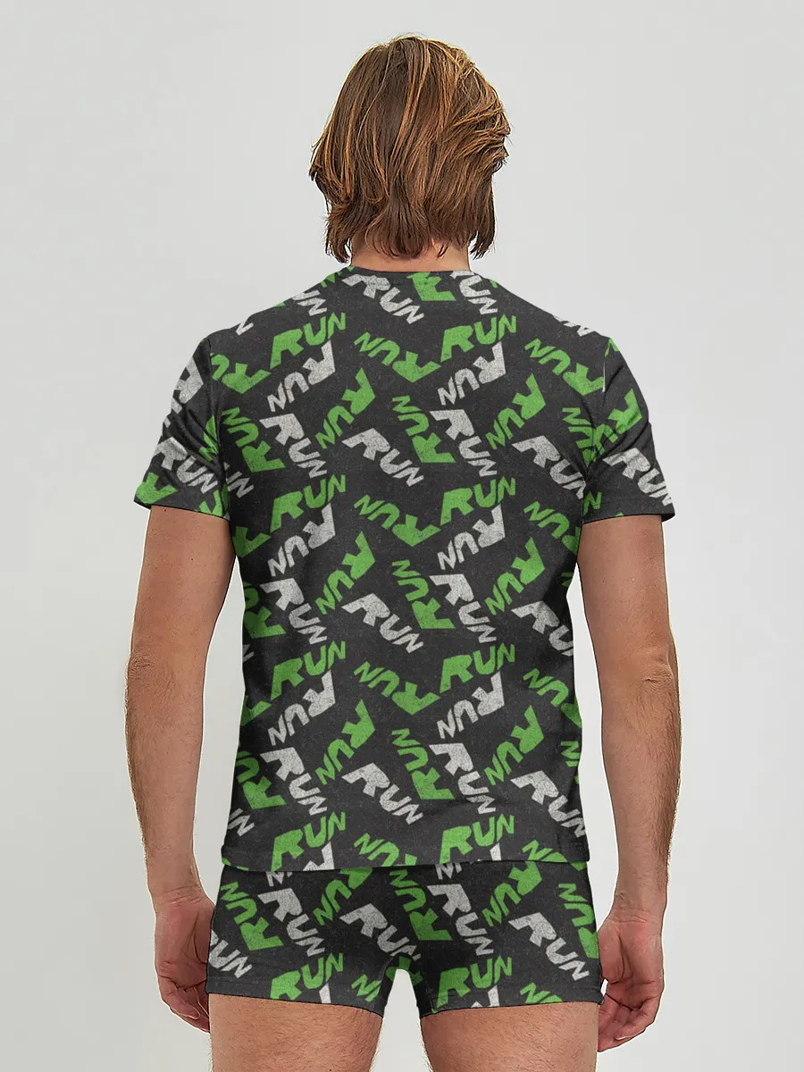 Мужские трусы с футболкой / RUN