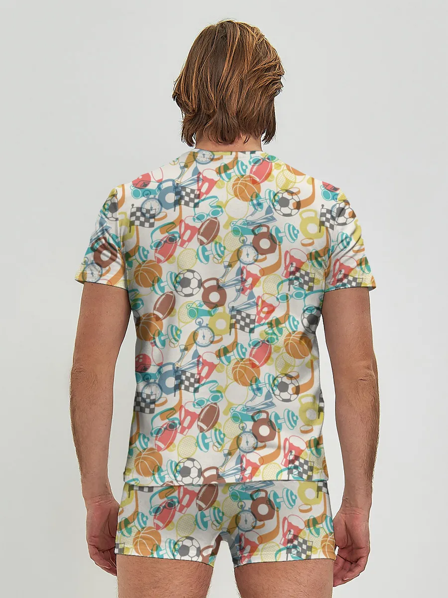 Мужские трусы с футболкой / Разный Спорт