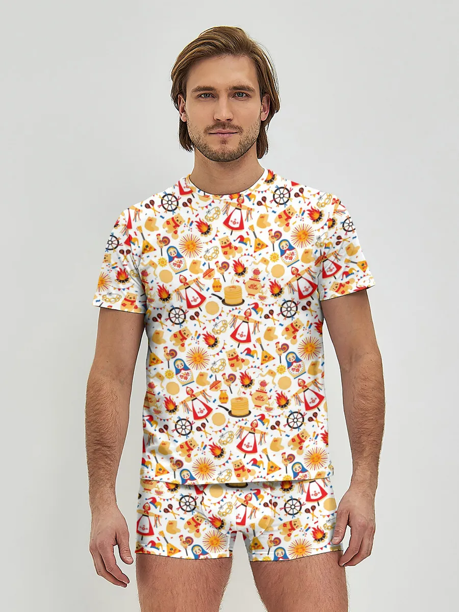 Мужские трусы с футболкой / Масленица