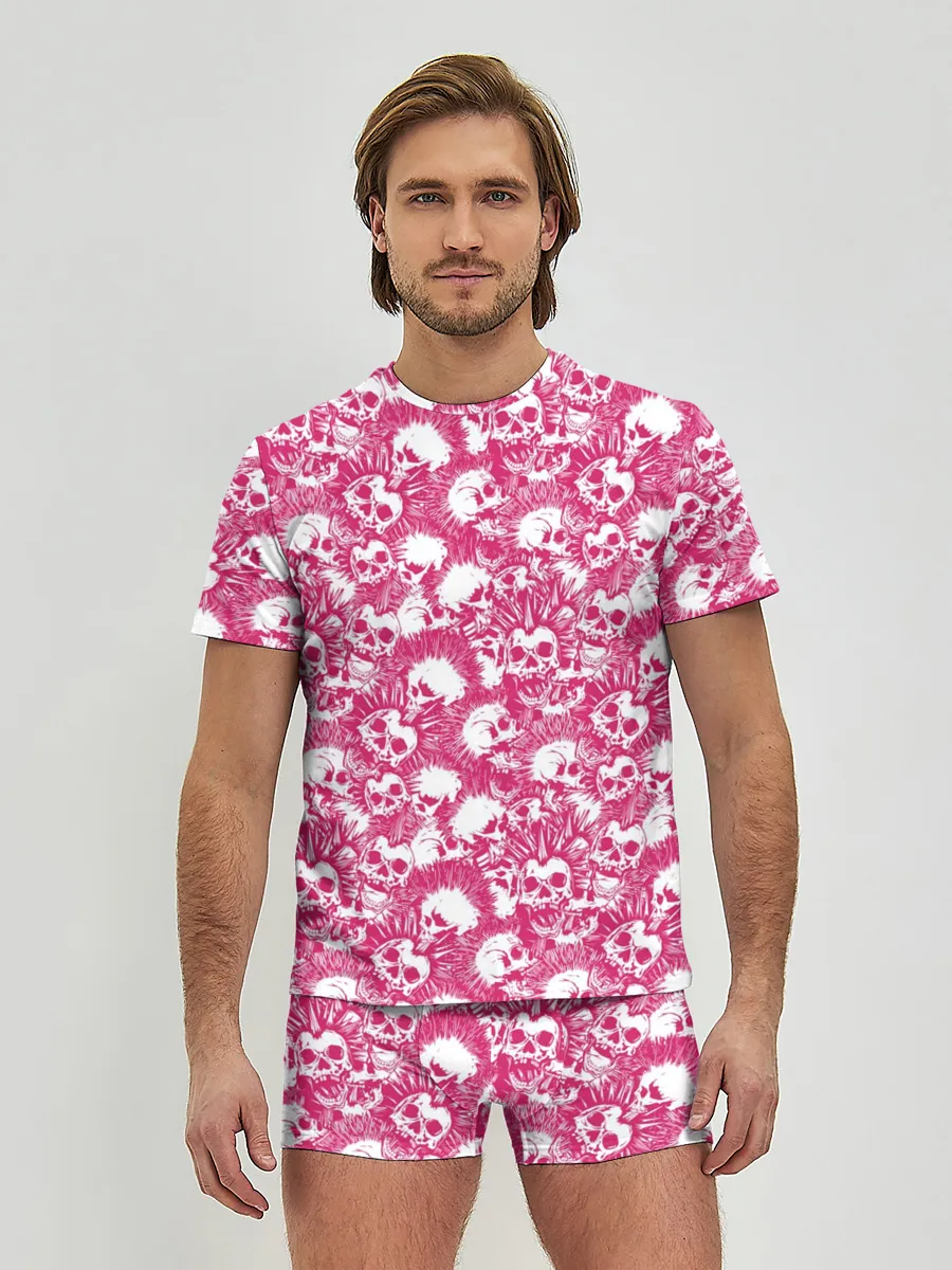 Мужские трусы с футболкой / Punks not Dead