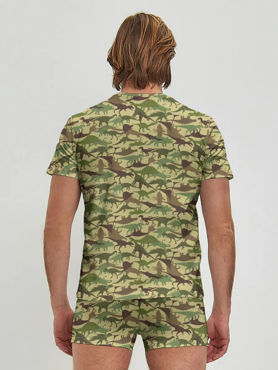 Мужские трусы с футболкой / Динозавры