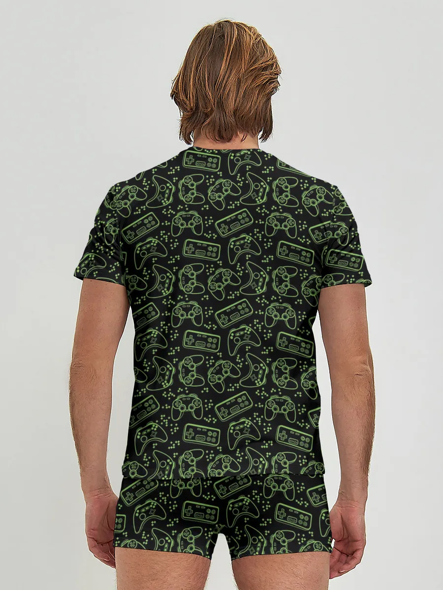 Мужские трусы с футболкой / Джойстики