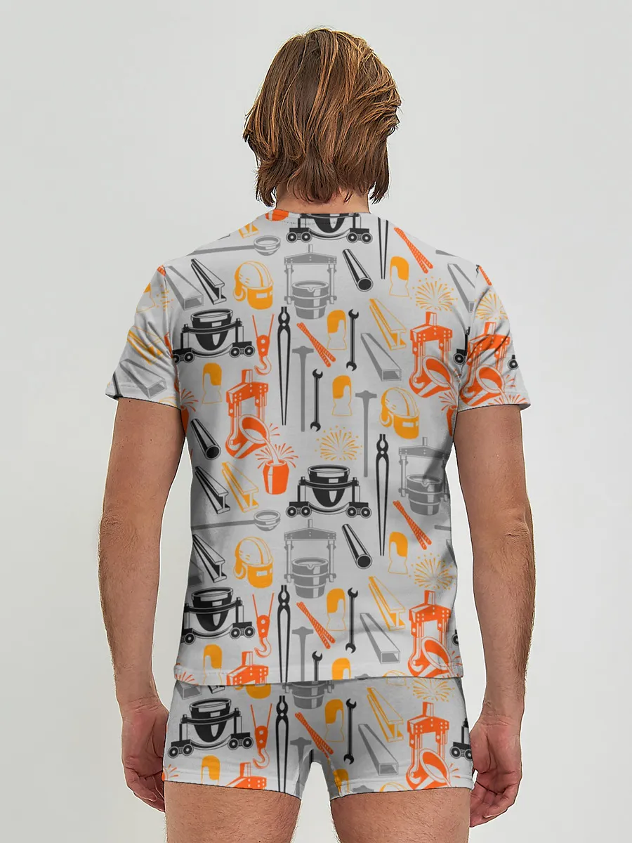 Мужские трусы с футболкой / Металлургия