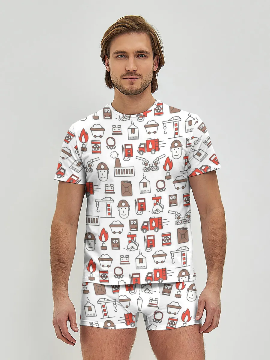 Мужские трусы с футболкой / Металлург