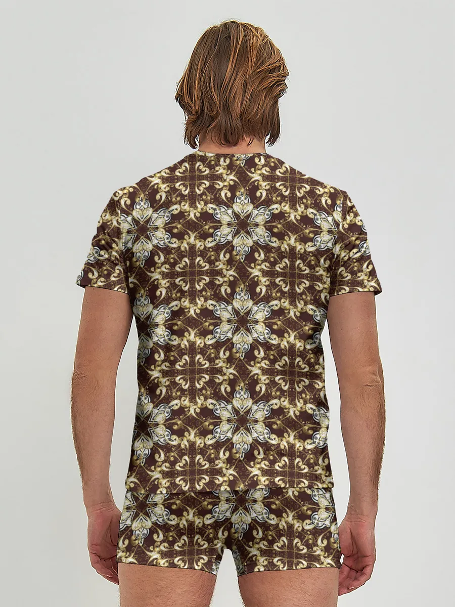 Мужские трусы с футболкой / узоры