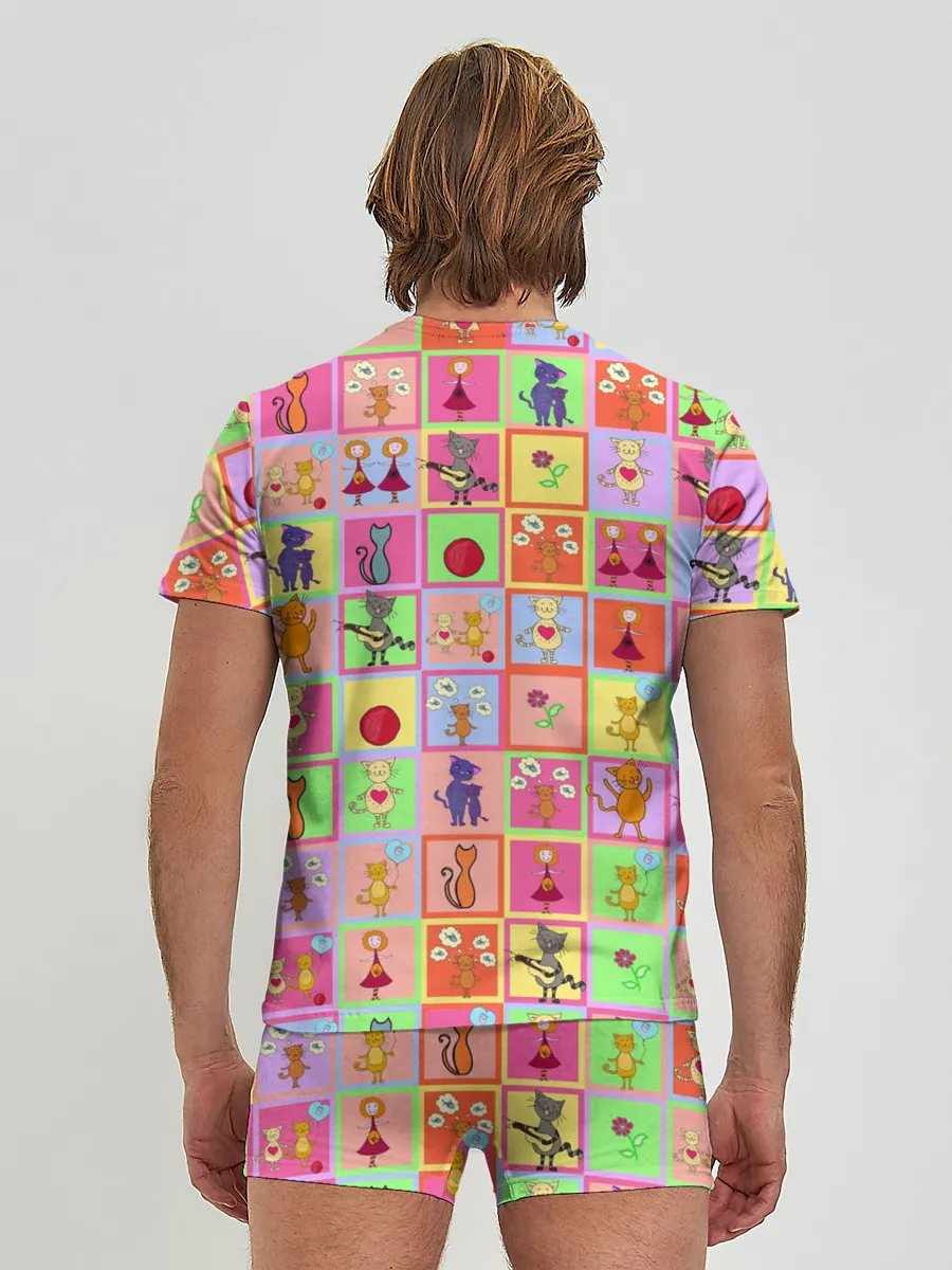 Мужские трусы с футболкой / Хороший день