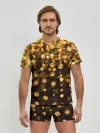 Мужские трусы с футболкой / ЗОЛОТЫЕ БЛЕСТКИ