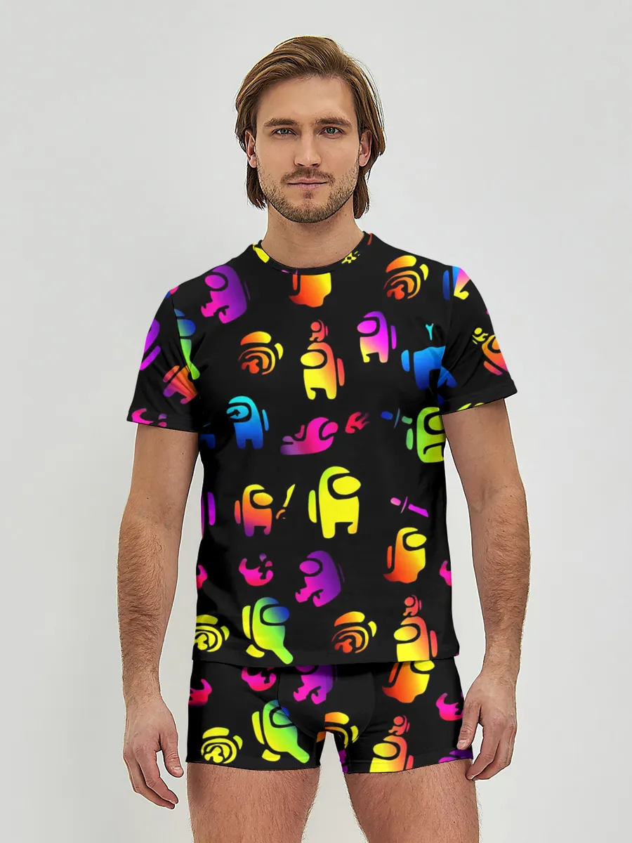 Мужские трусы с футболкой / AMONG US