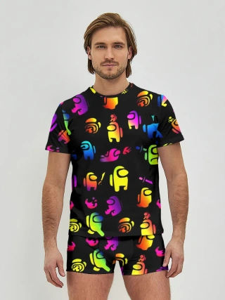 Мужские трусы с футболкой / AMONG US