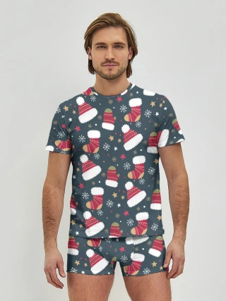 Мужские трусы с футболкой / Новый год 2021