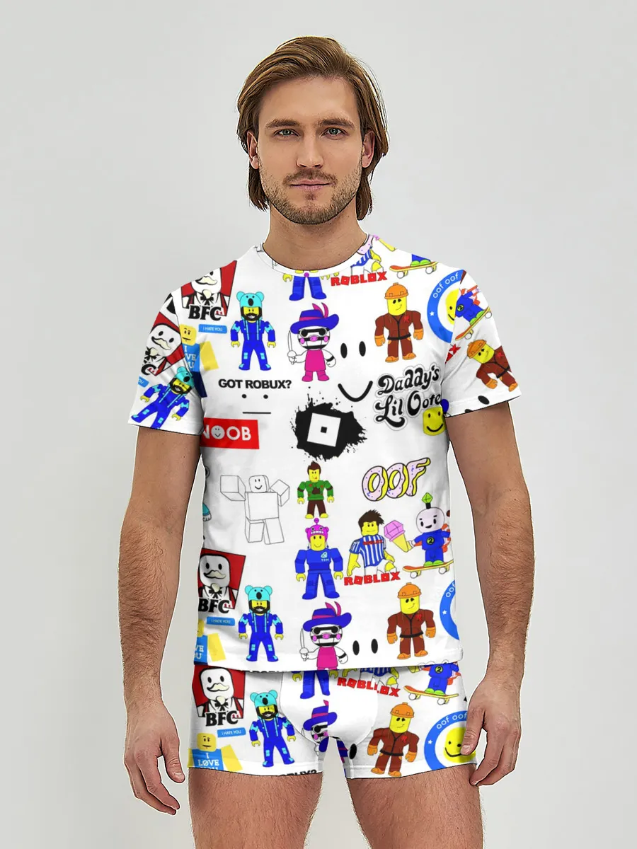 Мужские трусы с футболкой / ROBLOX