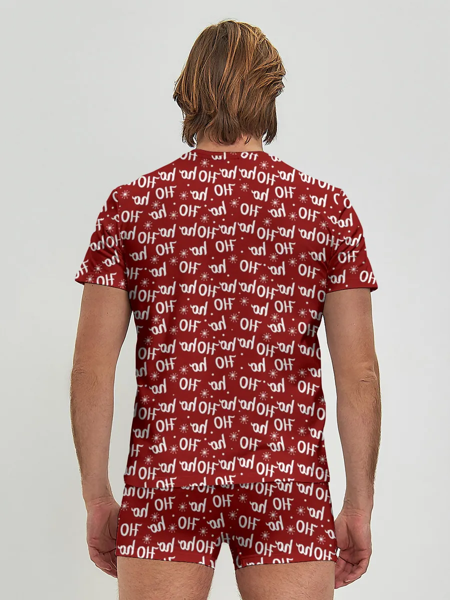 Мужские трусы с футболкой / Х0-Хо-Хо