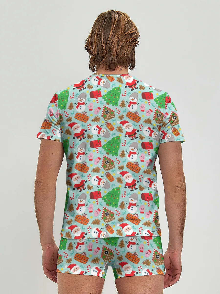 Мужские трусы с футболкой / Новый Год