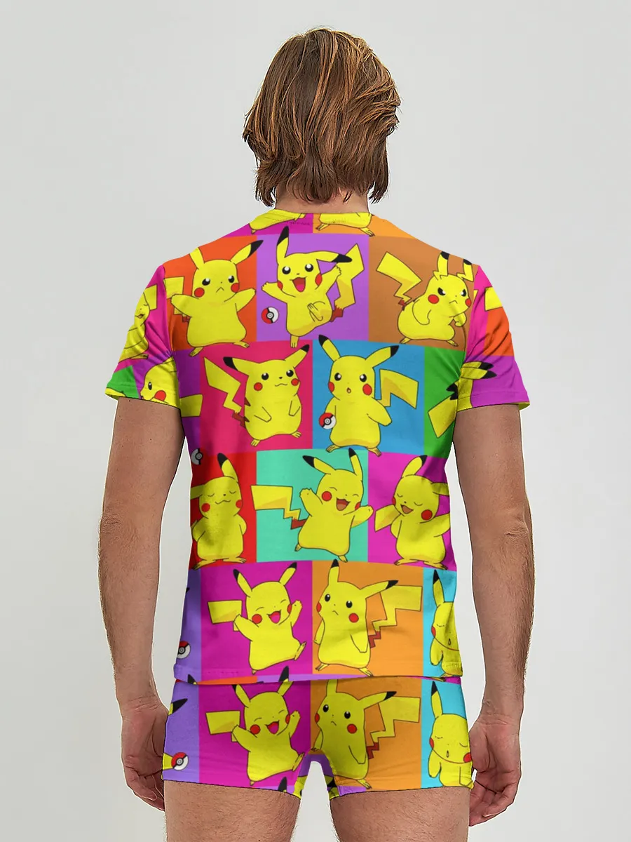 Мужские трусы с футболкой / ПИКАЧУ