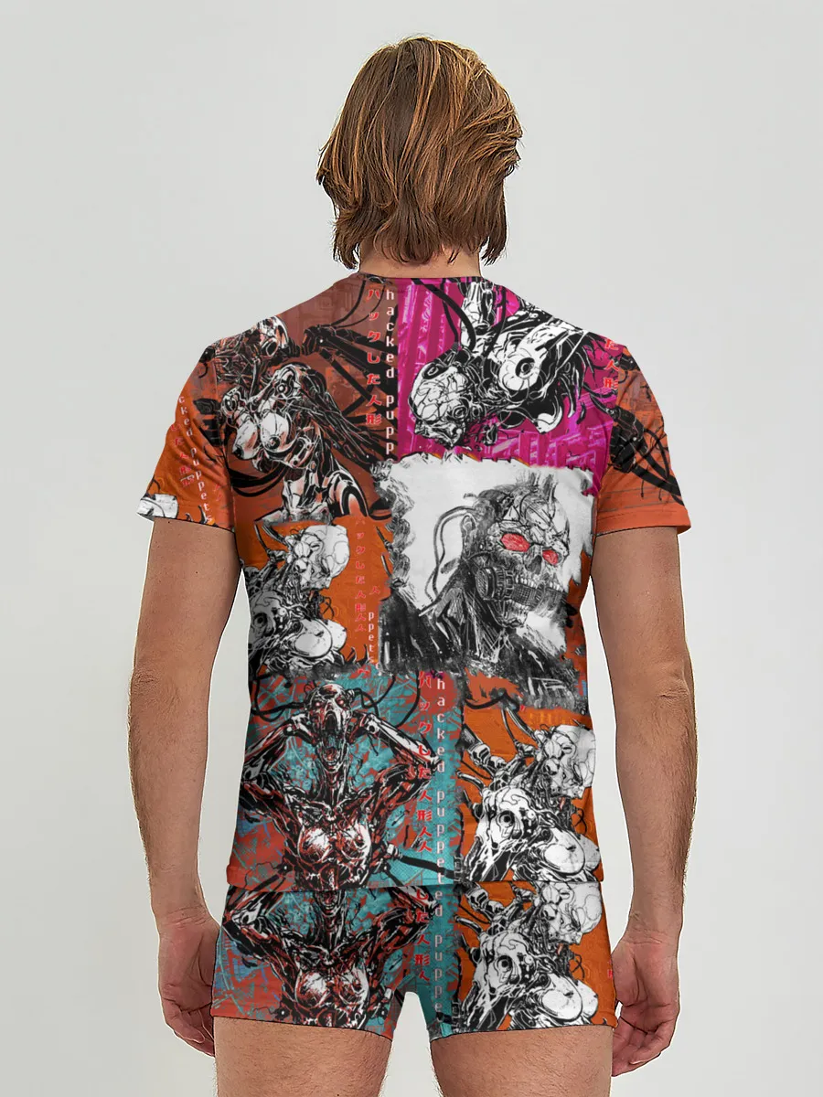 Мужские трусы с футболкой / Cyberpunk 2077