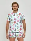 Мужские трусы с футболкой / новогодние игрушки