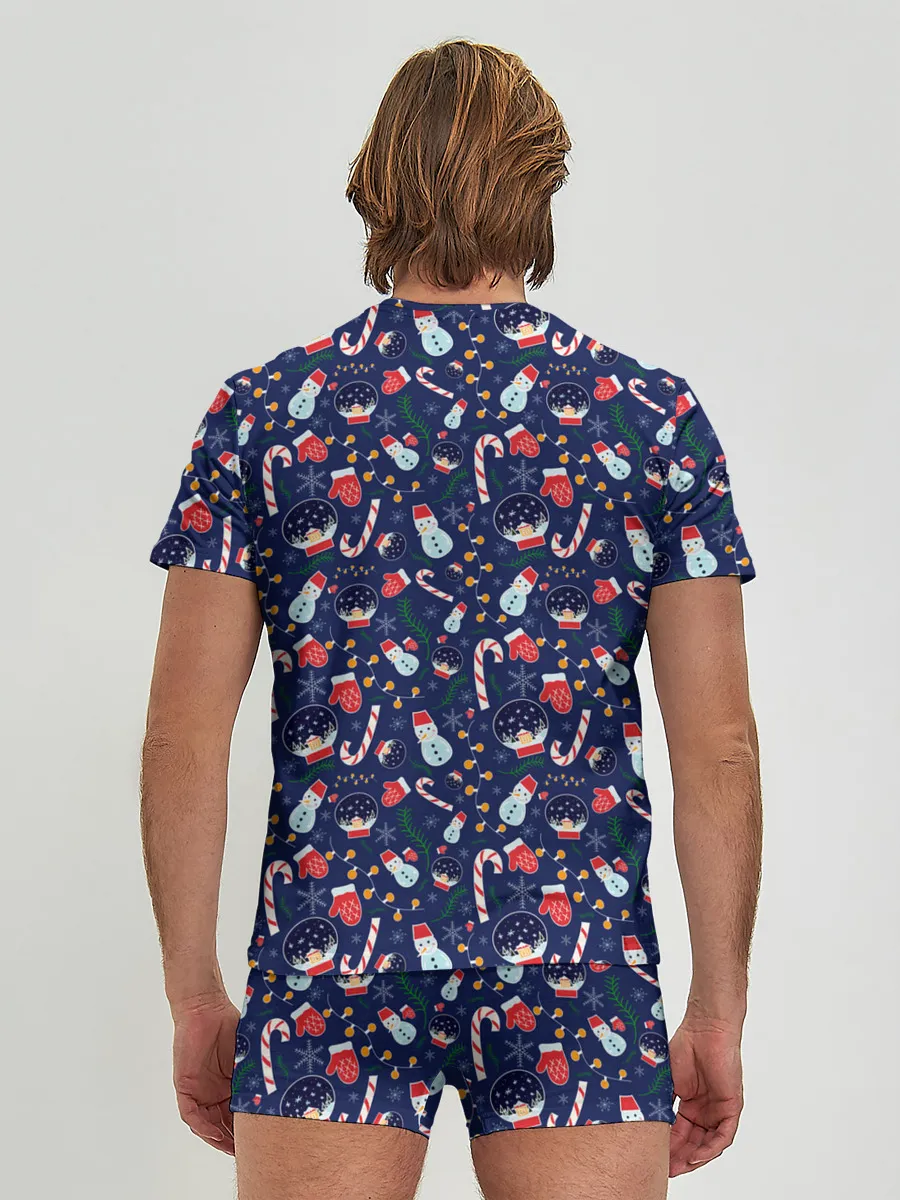 Мужские трусы с футболкой / Новый Год