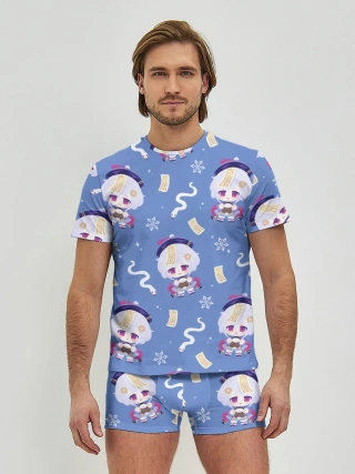 Мужские трусы с футболкой / Genshin Impact