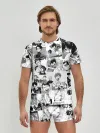 Мужские трусы с футболкой / Haikyu pattern