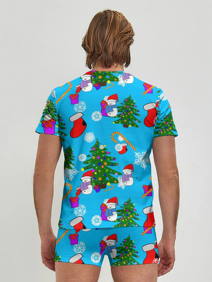 Мужские трусы с футболкой / Новый год