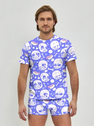 Мужские трусы с футболкой / Undertale