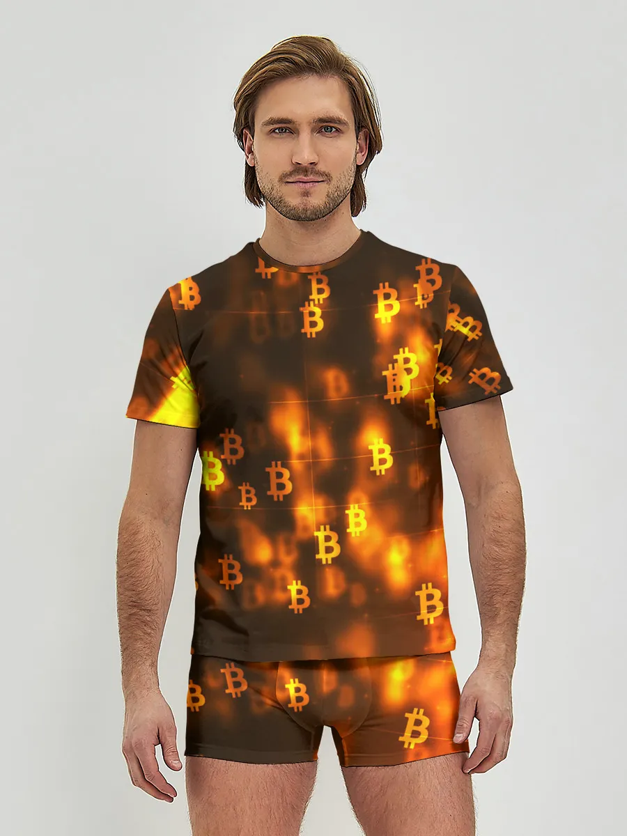 Мужские трусы с футболкой / BITCOIN KRYPTONATE
